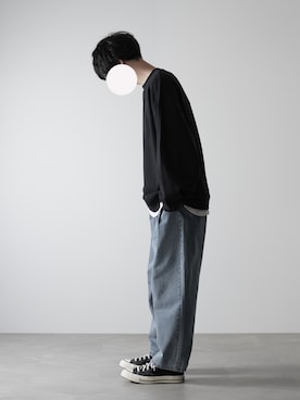 「RUUBON（ルーボン）のアイテム（タンクトップ）」を使った、hopeさん（メンズ・168cm）の秋コーディネート