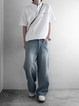 「thisisneverthat（ディスイズネバーザット）のアイテム」を使った、hopeさん（メンズ・168cm）の春コーディネート