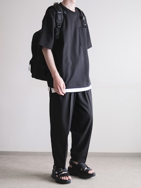 「OMNES Another Edition（オムネス アナザーエディション）のアイテム」を使った、hopeさん（メンズ・168cm）の夏コーディネート