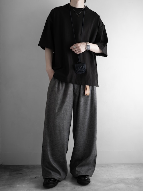 「RUUBON（ルーボン）の【RUUBON】rustic basic big Tee / ラスティック ベーシック ビッグ Tシャツ（Tシャツ/カットソー）」を使った、hopeさん（メンズ・168cm）の春コーディネート