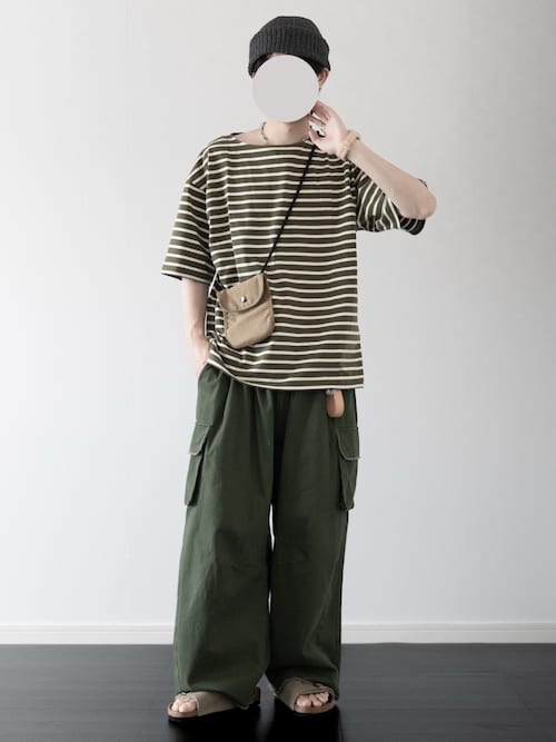 【RUUBON】 vintage dart cargo pants / ヴィンテージダーツカーゴパンツ