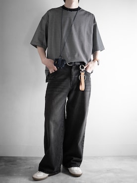 「RUUBON（ルーボン）のアイテム」を使った、hopeさん（メンズ・168cm）の春コーディネート