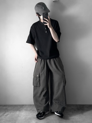 「POLO RALPH LAUREN（ポロ ラルフ ローレン）のコットン チノ ベースボール キャップ（キャップ）」を使った、hopeさん（メンズ・168cm）の夏コーディネート