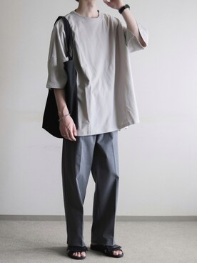 「BENCH（ベンチ）のアイテム（シューズ）」を使った、hopeさん（メンズ・168cm）の夏コーディネート