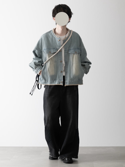 【RUUBON】rustic long sleeve Tee / ラスティック ロングスリーブTシャツ