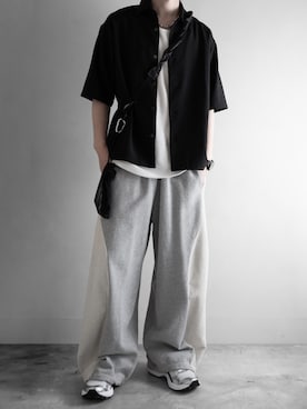 「ASICS（アシックス）のアイテム」を使った、hopeさん（メンズ・168cm）の春コーディネート