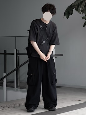 「RUUBON（ルーボン）のアイテム」を使った、hopeさん（メンズ・168cm）の夏コーディネート