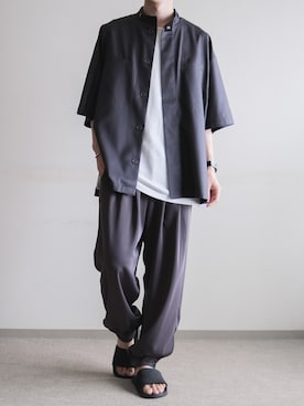 「インターファクトリー」｜hopeさん（メンズ・168cm）の夏コーディネート