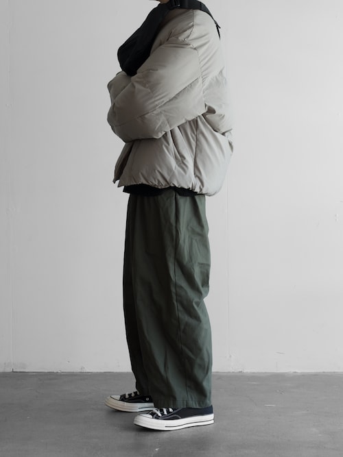 【RUUBON】 mock neck long Tee / モックネック ロンT