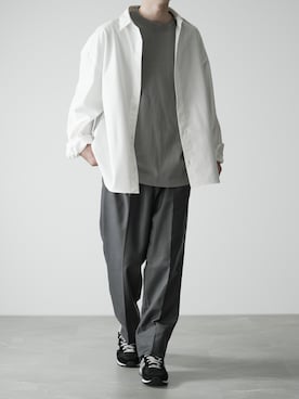 「RUUBON（ルーボン）のアイテム（その他パンツ）」を使った、hopeさん（メンズ・168cm）の春コーディネート