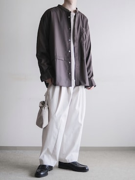 「CREARE LINO」｜「アイテム（バッグ）」を使った、hopeさん（メンズ・168cm）の夏コーディネート