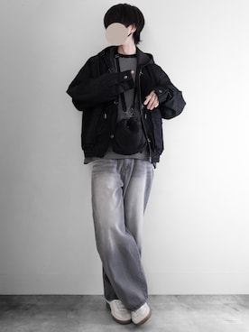 「RUUBON（ルーボン）のアイテム」を使った、hopeさん（メンズ・168cm）の冬コーディネート