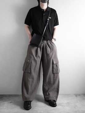 「RUUBON（ルーボン）のアイテム」を使った、hopeさん（メンズ・168cm）の夏コーディネート