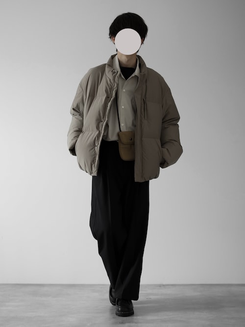 【RUUBON】 mock neck long Tee / モックネック ロンT