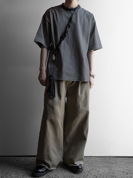 「RUUBON（ルーボン）のアイテム」を使った、hopeさん（メンズ・168cm）の春コーディネート