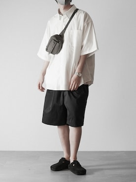 「RUUBON（ルーボン）のアイテム（その他パンツ）」を使った、hopeさん（メンズ・168cm）の春コーディネート