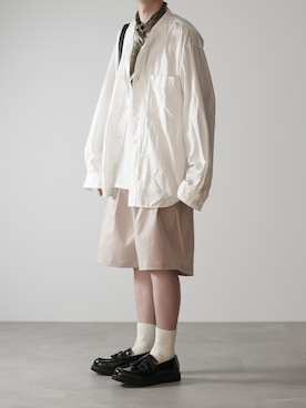 「RUUBON（ルーボン）のアイテム（タンクトップ）」を使った、hopeさん（メンズ・168cm）の夏コーディネート
