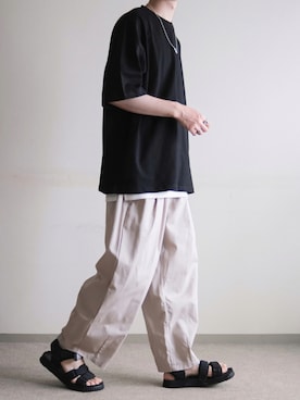 「SHAKA（シャカ）のアイテム」を使った、hopeさん（メンズ・168cm）の夏コーディネート