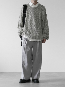 「Paraboot（パラブーツ）のアイテム（その他シューズ）」を使った、hopeさん（メンズ・168cm）の夏コーディネート
