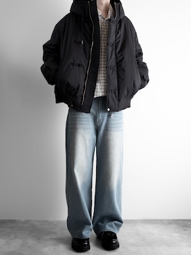 「アイテム（キーホルダー）」を使った、hopeさん（メンズ・168cm）の秋コーディネート