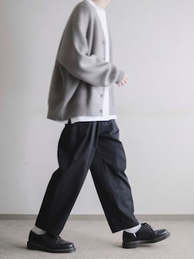 「RUUBON」｜「アイテム（その他）」を使った、hopeさん（メンズ・168cm）の秋コーディネート