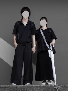 「Onitsuka Tiger（オニツカタイガー）のアイテム（スニーカー）」を使った、hopeさん（メンズ・168cm）の夏コーディネート