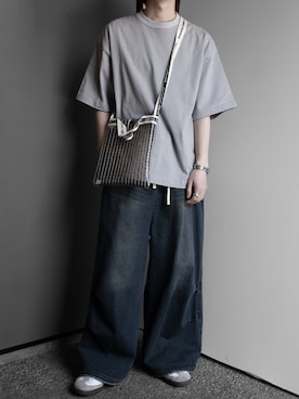 「RUUBON（ルーボン）のアイテム」を使った、hopeさん（メンズ・168cm）の春コーディネート