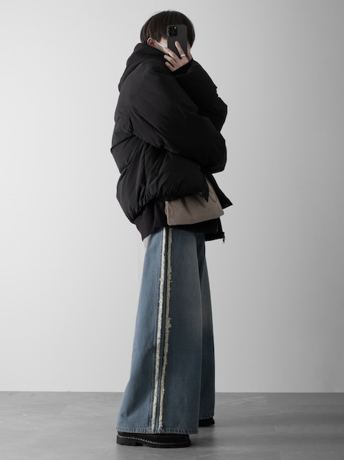 【RUUBON】padded volume ecodown jacket / パデッド ボリューム エコダウンジャケット