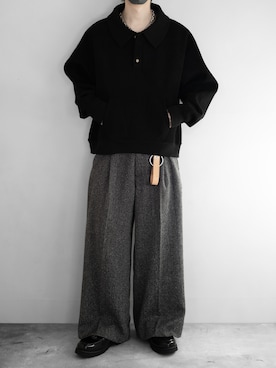 「RUUBON（ルーボン）のアイテム」を使った、hopeさん（メンズ・168cm）の冬コーディネート