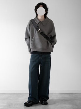 「アイテム（ポロシャツ）」を使った、hopeさん（メンズ・168cm）の秋コーディネート