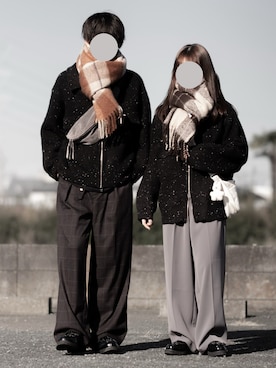 「アイテム（レッグウェア）」を使った、hopeさん（メンズ・168cm）の冬コーディネート