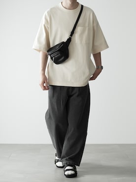 「FREAK'S STORE（フリークスストア）のアイテム（シューズ）」を使った、hopeさん（メンズ・168cm）の春コーディネート