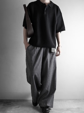 「アイテム（ハンドバッグ）」を使った、hopeさん（メンズ・168cm）の春コーディネート