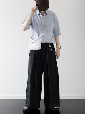 「FREAK'S STORE（フリークスストア）のアイテム」を使った、hopeさん（メンズ・168cm）の夏コーディネート