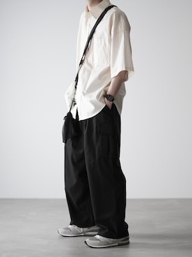 「ESPONT（エスポント）のアイテム」を使った、hopeさん（メンズ・168cm）の夏コーディネート