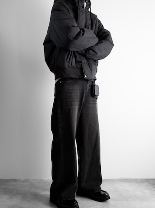 「RUUBON（ルーボン）の【RUUBON】rustic long sleeve Tee / ラスティック ロングスリーブTシャツ（Tシャツ/カットソー）」を使った、hopeさん（メンズ・168cm）の秋コーディネート