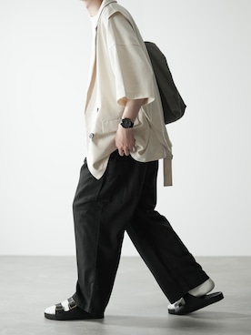 「FREAK'S STORE（フリークスストア）のアイテム（シューズ）」を使った、hopeさん（メンズ・168cm）の春コーディネート