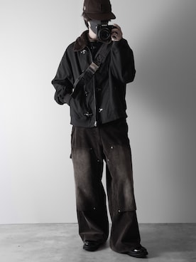 「アイテム（ソックス/靴下）」を使った、hopeさん（メンズ・168cm）の秋コーディネート