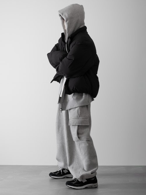【RUUBON】padded volume ecodown jacket / パデッド ボリューム エコダウンジャケット