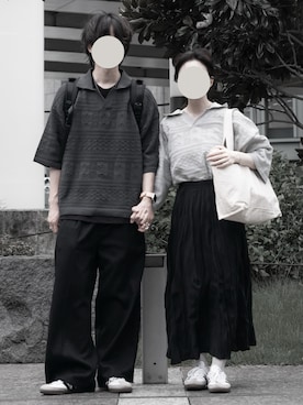 「アイテム（スカート）」を使った、hopeさん（メンズ・168cm）の夏コーディネート