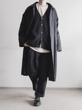 「RUUBON（ルーボン）のアイテム（スウェット）」を使った、hopeさん（メンズ・168cm）の秋コーディネート