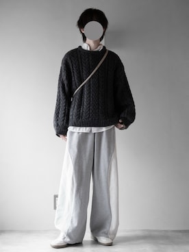 「アイテム（レッグウェア）」を使った、hopeさん（メンズ・168cm）の冬コーディネート