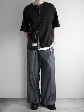 「Paraboot（パラブーツ）のアイテム」を使った、hopeさん（メンズ・168cm）の夏コーディネート