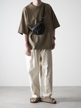 「ESPONT（エスポント）のアイテム」を使った、hopeさん（メンズ・168cm）の夏コーディネート