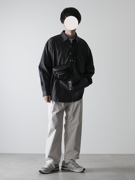 「RUUBON（ルーボン）のアイテム（その他パンツ）」を使った、hopeさん（メンズ・168cm）の秋コーディネート