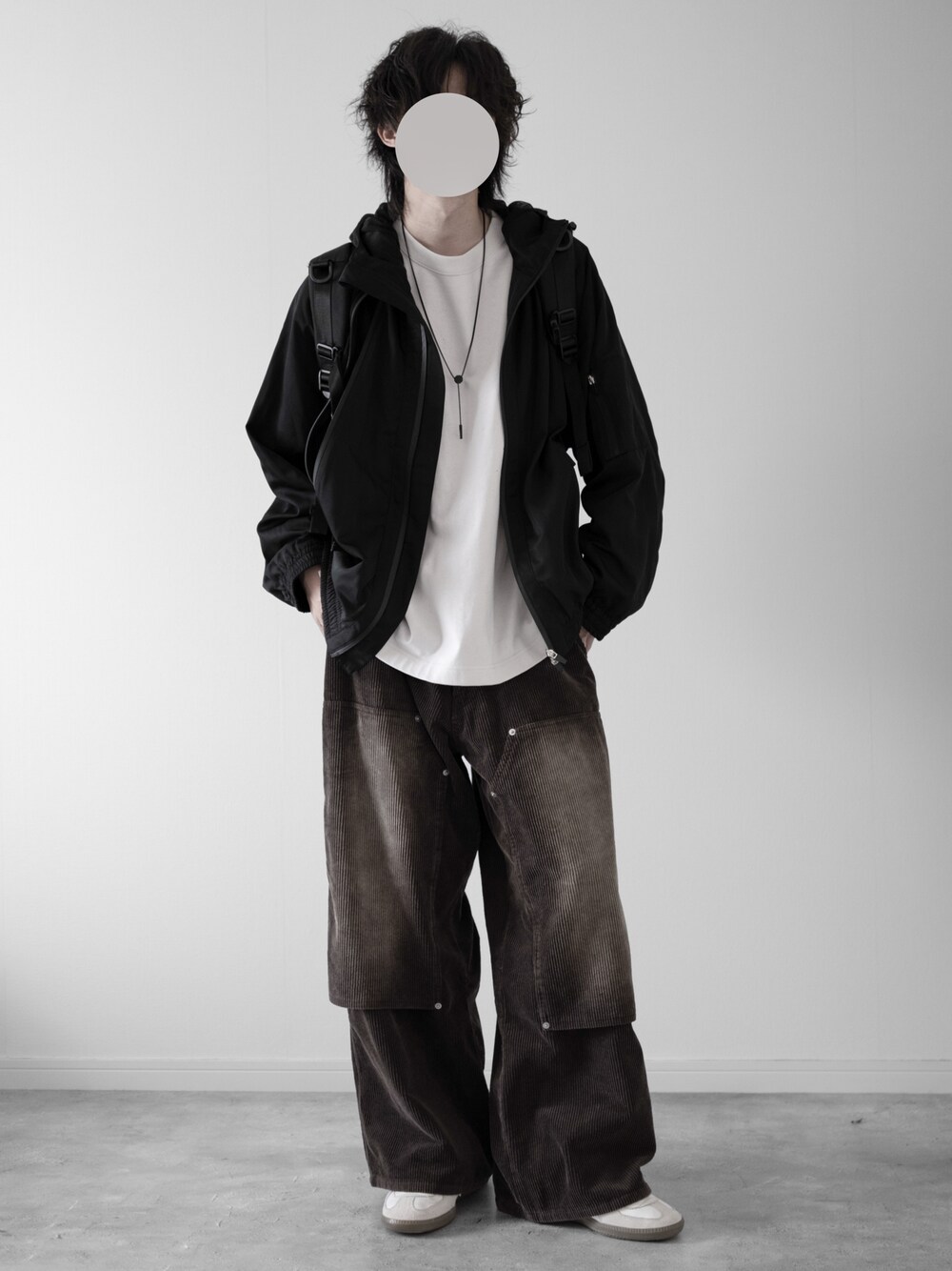 RUUBON（ルーボン）の「【RUUBON】 tech double zip hooded blouson 