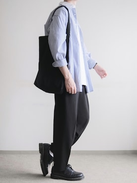 「OMNES Another Edition（オムネス アナザーエディション）のアイテム」を使った、hopeさん（メンズ・168cm）の夏コーディネート