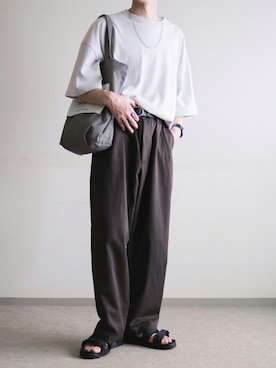 「SHAKA（シャカ）のアイテム」を使った、hopeさん（メンズ・168cm）の夏コーディネート