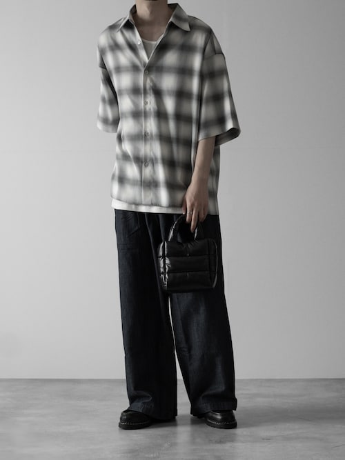 【RUUBON】TR regular color shirt / TR レギュラーカラーシャツ