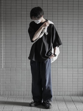 「ESPONT（エスポント）のアイテム」を使った、hopeさん（メンズ・168cm）の夏コーディネート